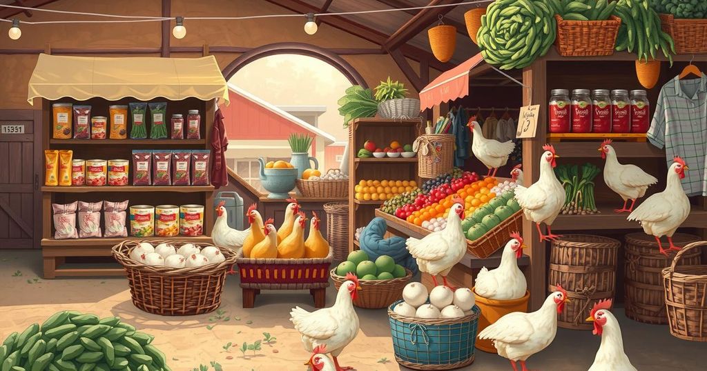 Brazilian chicken exports decline due to bird flu concerns, illustrating trade impacts on agriculture.