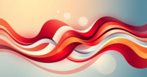Colorful abstract design representing a political interaction at the White House, focusing on communication and respect.